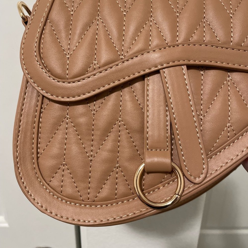 Caramel Brown Shoulder Bag